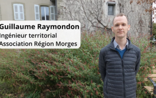 Guillaume Raymondon présente les enjeux, la démarche, les défis et les réussites de la première phase du projet pilote Région Morges.