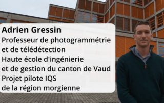 Adrien Gressin explique son rôle dans le projet pilote sur les IQsols dans la région morgienne.